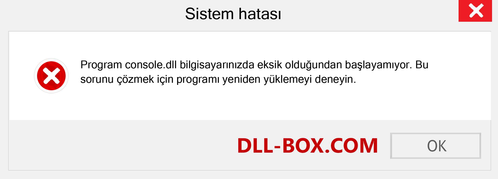 console.dll dosyası eksik mi? Windows 7, 8, 10 için İndirin - Windows'ta console dll Eksik Hatasını Düzeltin, fotoğraflar, resimler